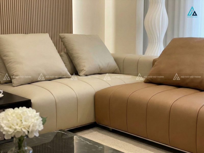 Sofa da cao cấp thiết kế đa năng cho phòng khách hiện đại 4