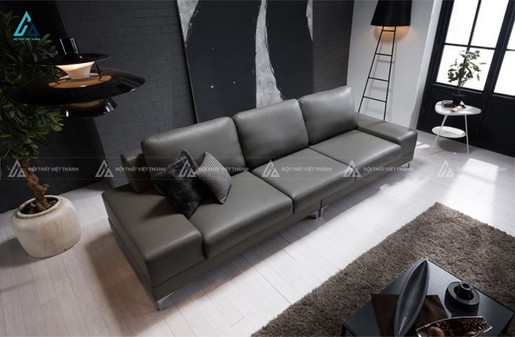 Sofa văng da cao cấp thiết kế ba chỗ ngồi hiện đại 3