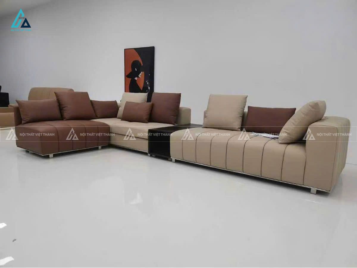 Sofa da cao cấp thiết kế đa năng cho phòng khách hiện đại 5
