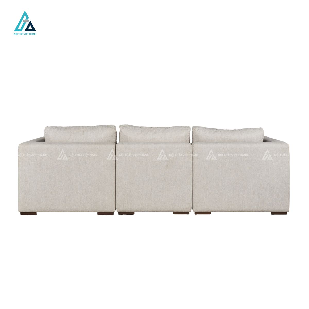 Sofa băng vải nỉ thiết kế khối vuông vức hiện đại sang trọng 1