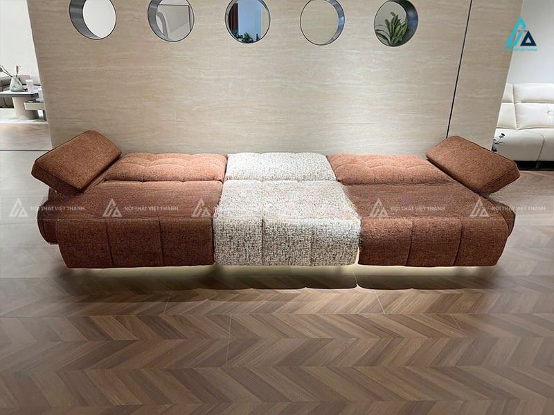 Ghế sofa thư giãn chỉnh điện thông minh bọc vải cao cấp