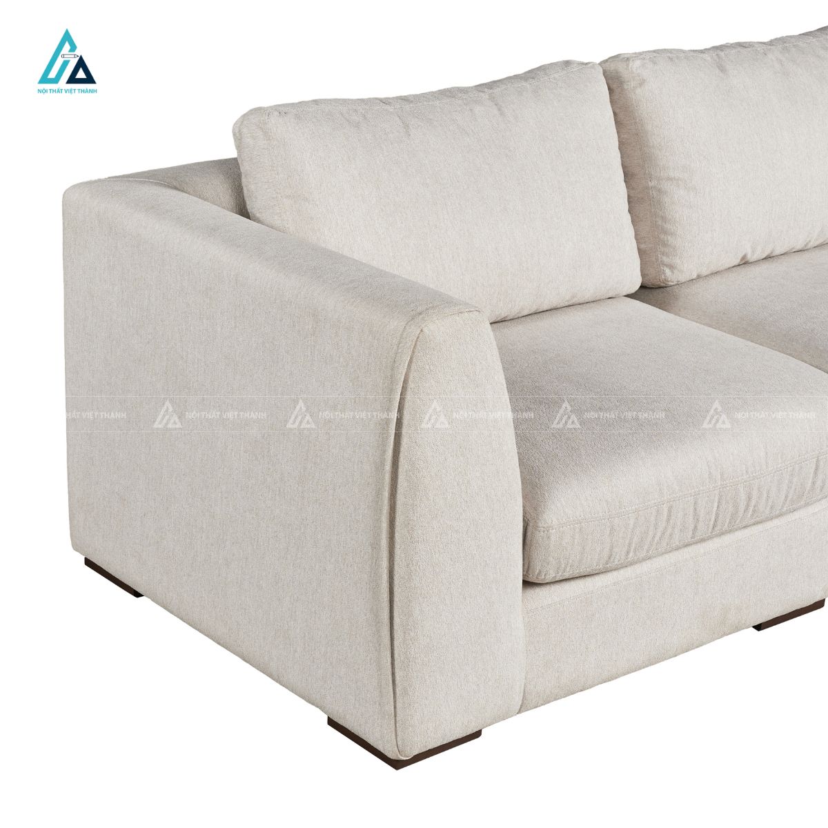 Sofa băng vải nỉ thiết kế khối vuông vức hiện đại sang trọng 4