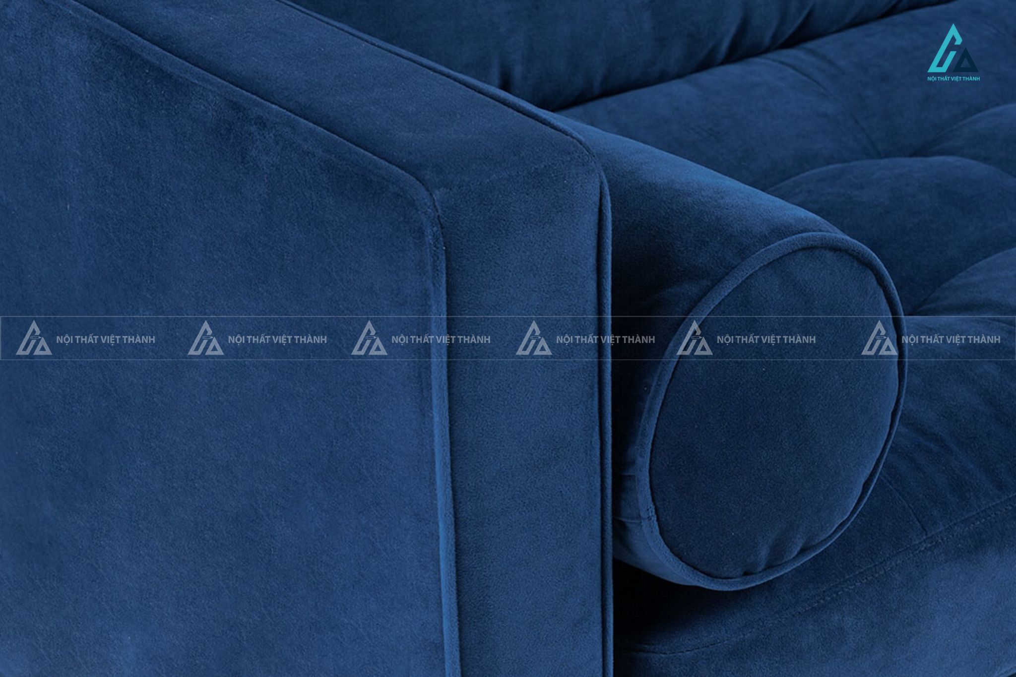 Ghế sofa vải nỉ văng dài thiết kế hiện đại bắc âu sang trọng 4