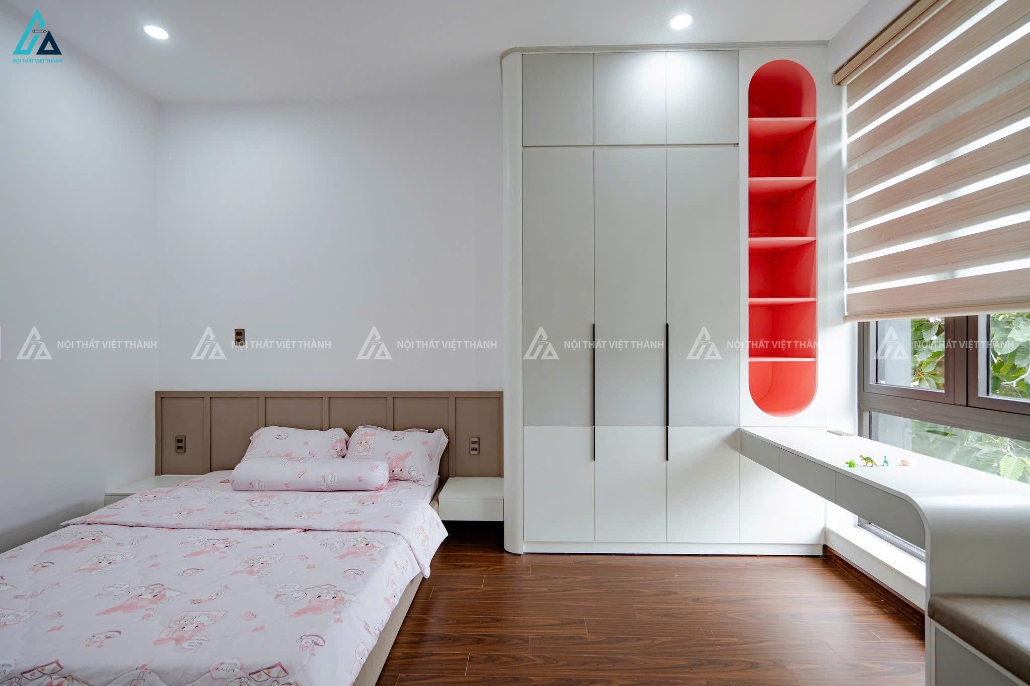 Thi công nội thất phòng ngủ tối ưu sinh hoạt