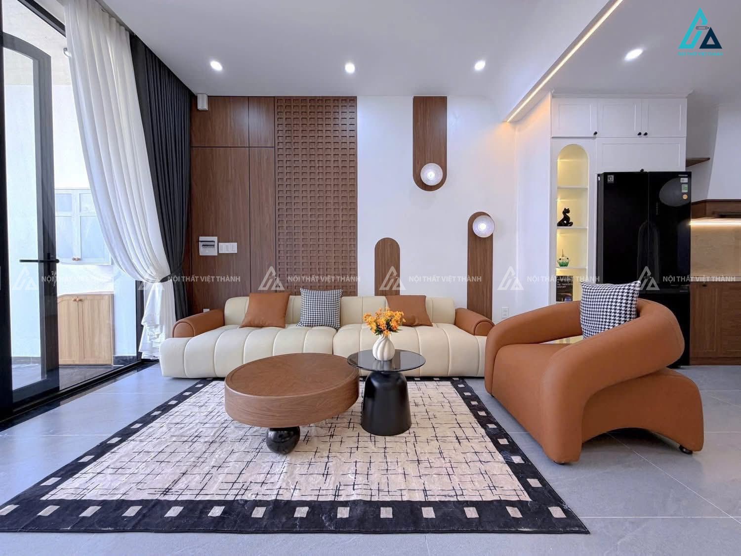 Thiết kế nội thất phòng khách hiện đại