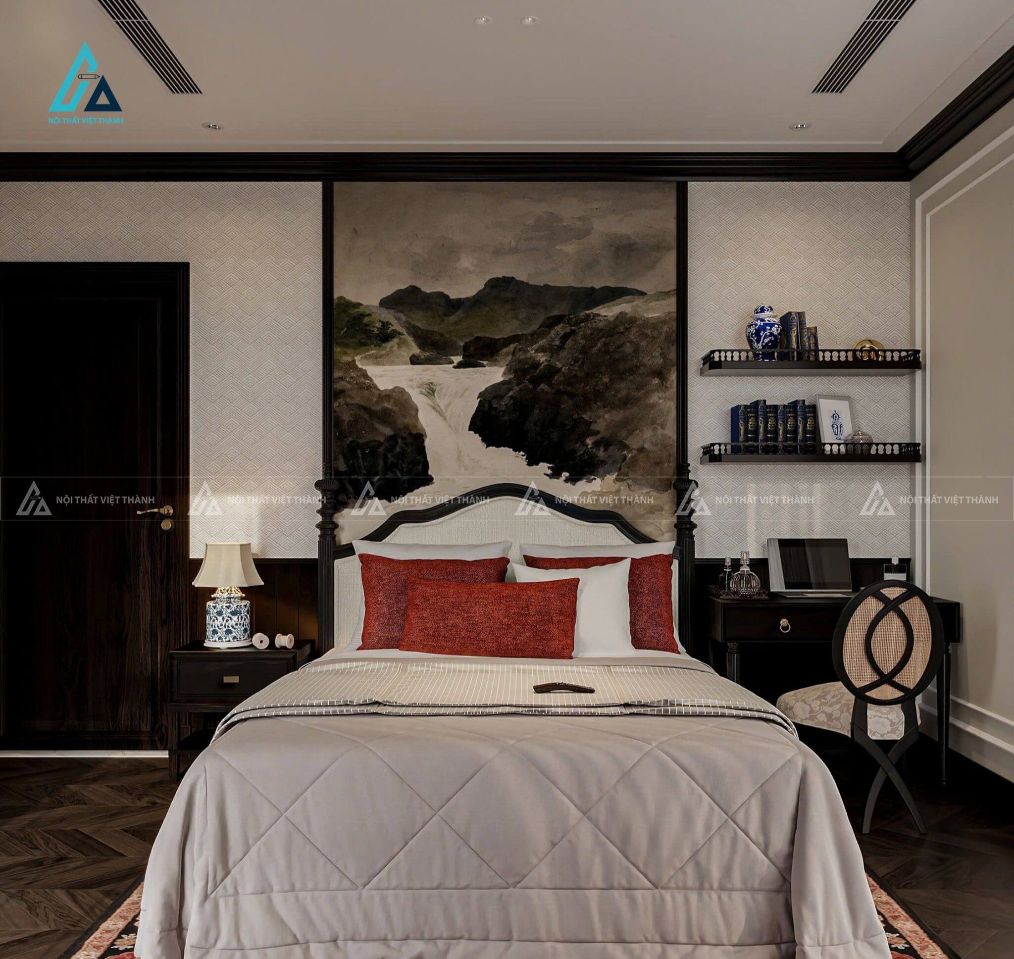 Thiết kế nội thất biệt thự anh Văn Toàn Tân An Tây Ninh 12