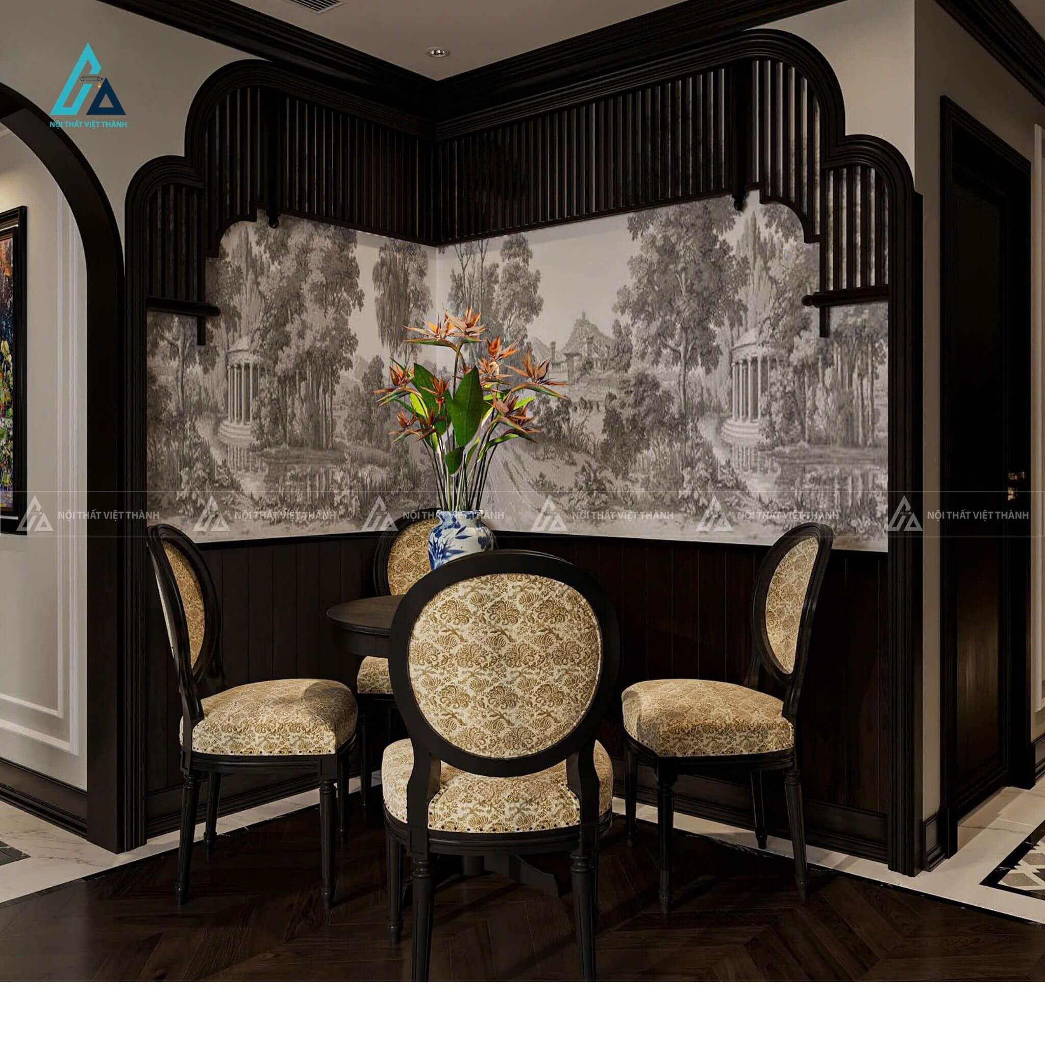 Thiết kế nội thất biệt thự anh Văn Toàn Tân An Tây Ninh 8