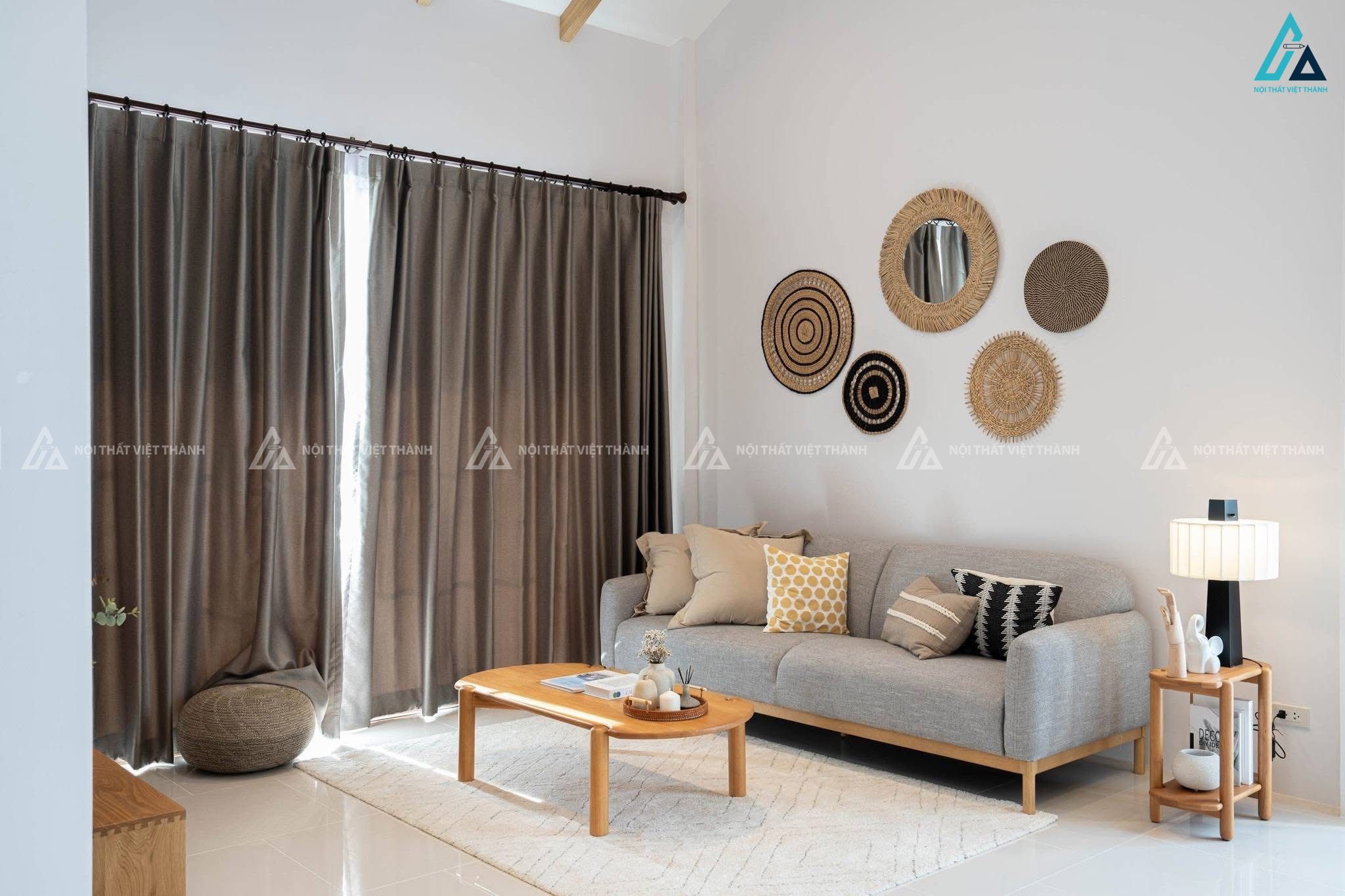 Mẫu thiết kế nội thất phòng khách cho căn hộ chung cư nhỏ