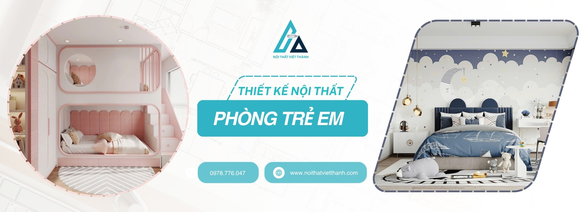 banner Thiết kế nội thất phòng trẻ em