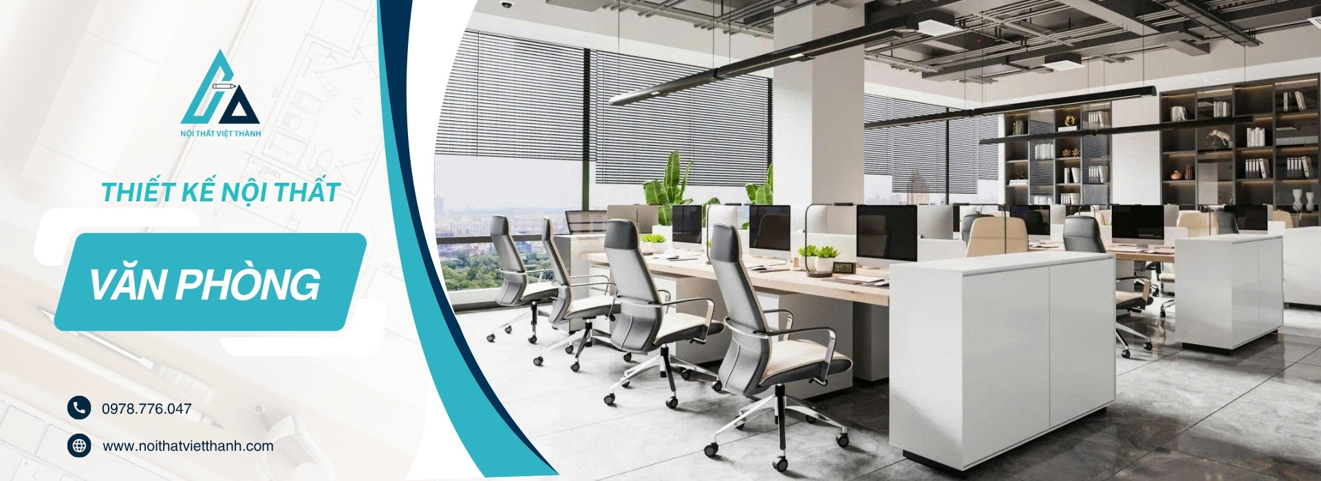 banner Thiết kế nội thất văn phòng