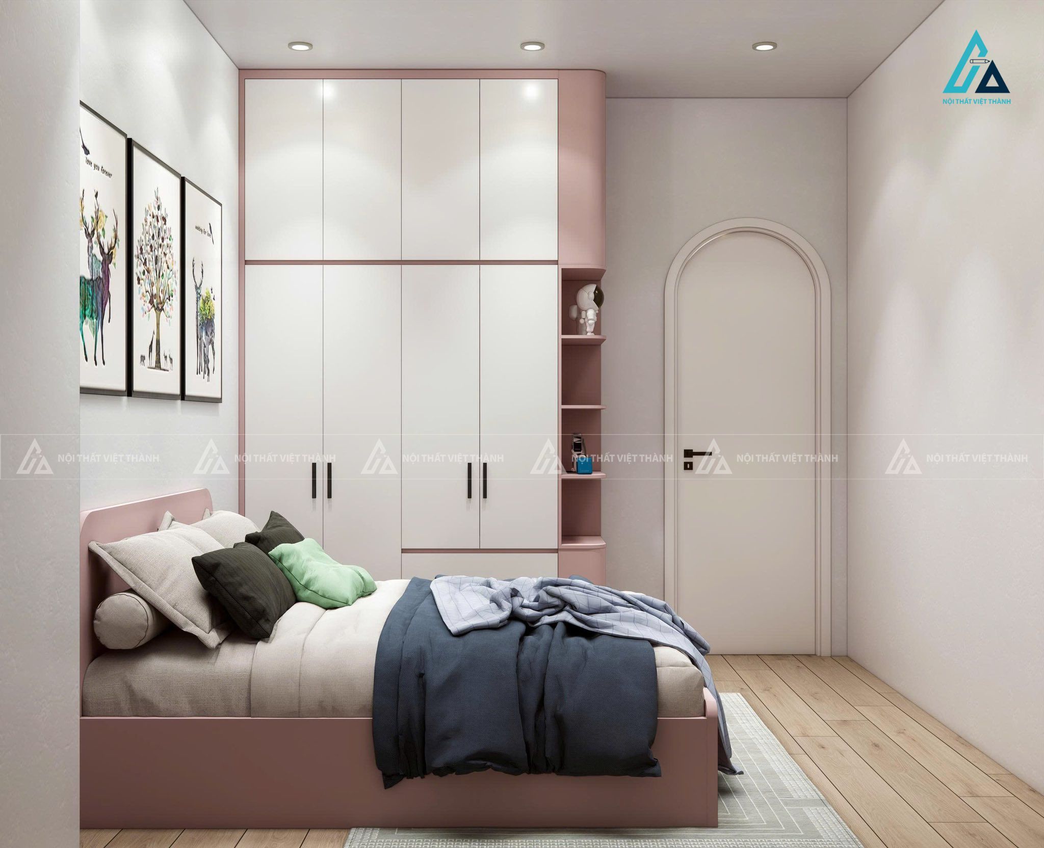 Thiết kế nội thất căn hộ chung cư cô Bích Tuyền Giá Rai Bạc Liêu 1
