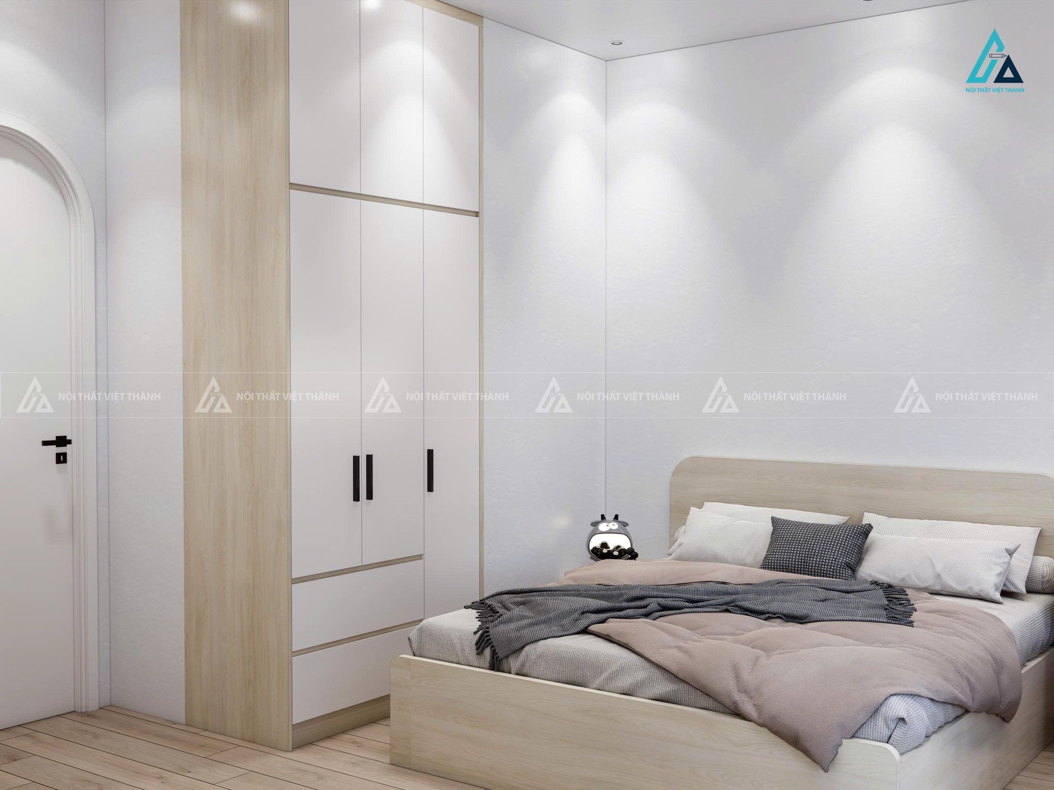 Thiết kế nội thất căn hộ chung cư cô Bích Tuyền Giá Rai Bạc Liêu 3