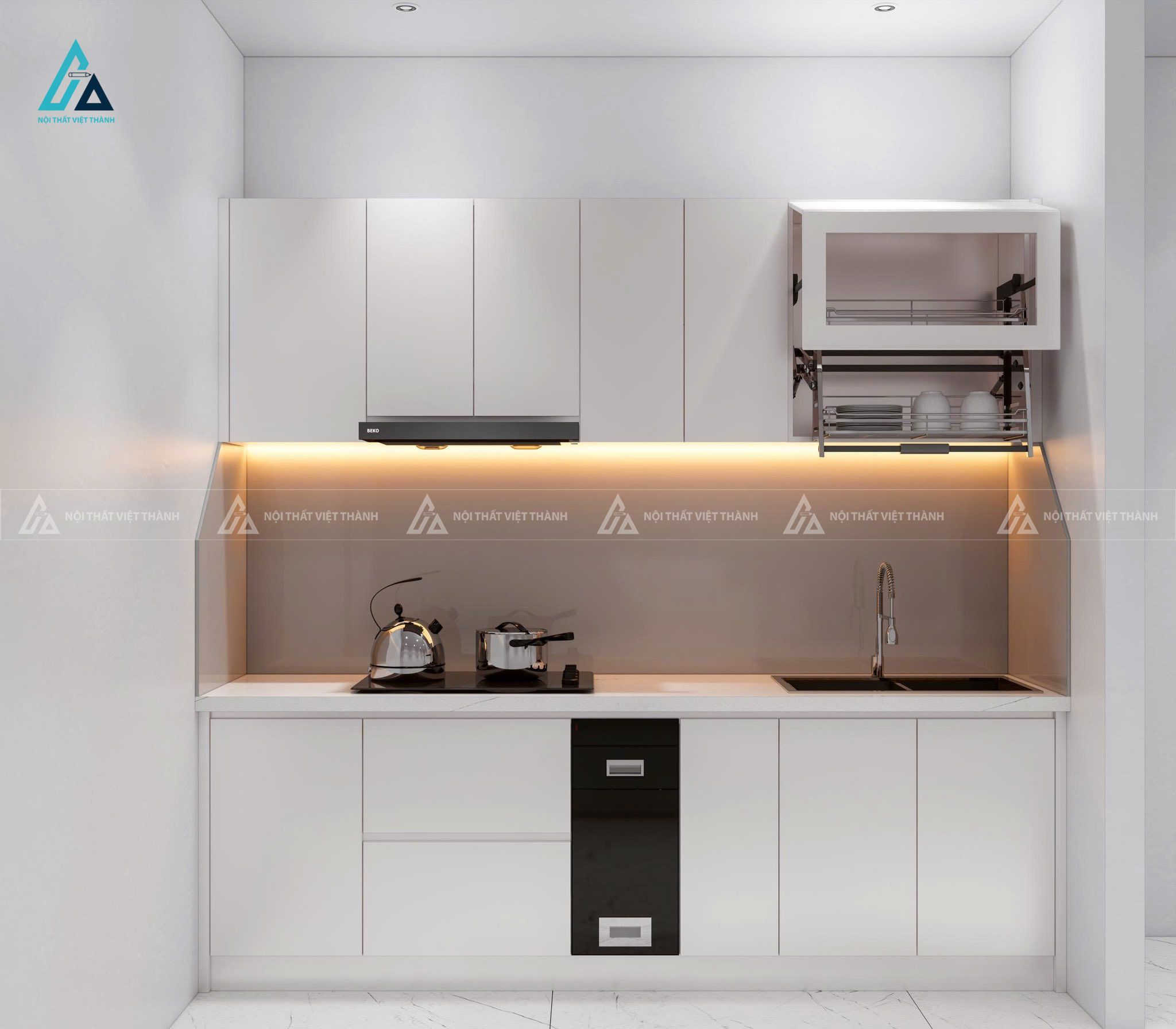 Thiết kế nội thất căn hộ chung cư cô Bích Tuyền Giá Rai Bạc Liêu 5