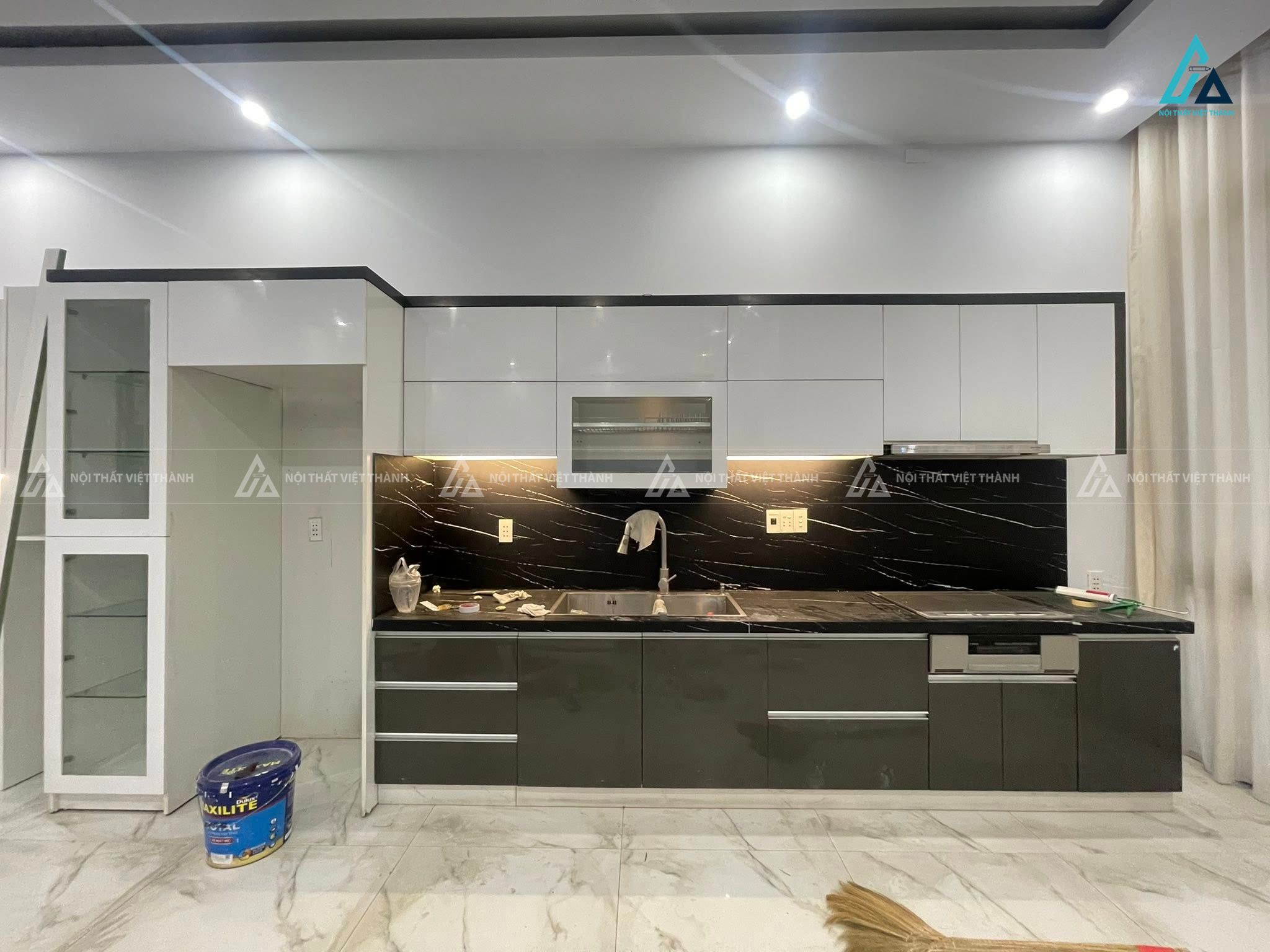 Thiết kế thi công nội thất nhà phố cô Kim Quyên Chơn Thành Bình Phước