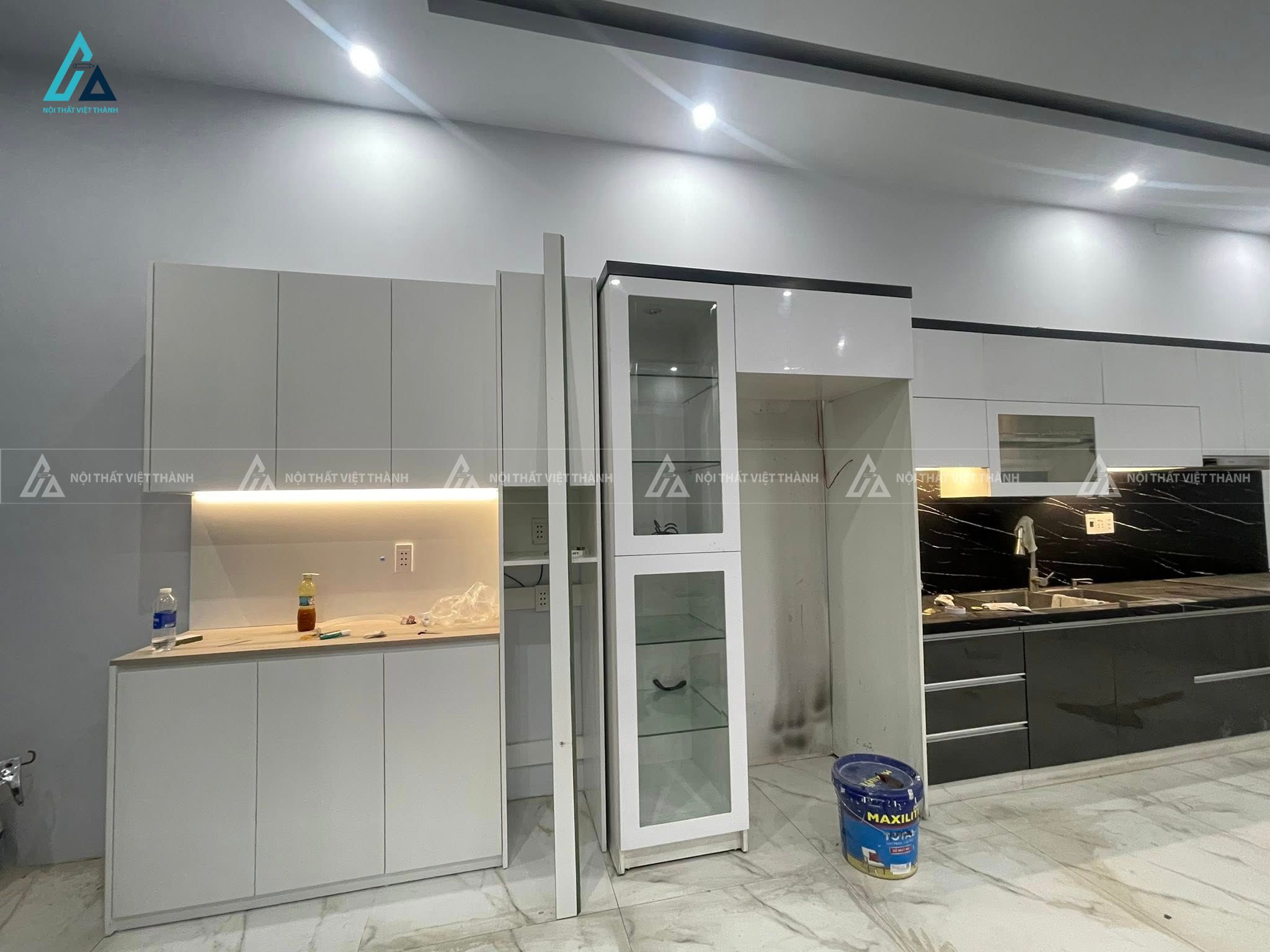 Thiết kế thi công nội thất nhà phố cô Kim Quyên Chơn Thành Bình Phước 2