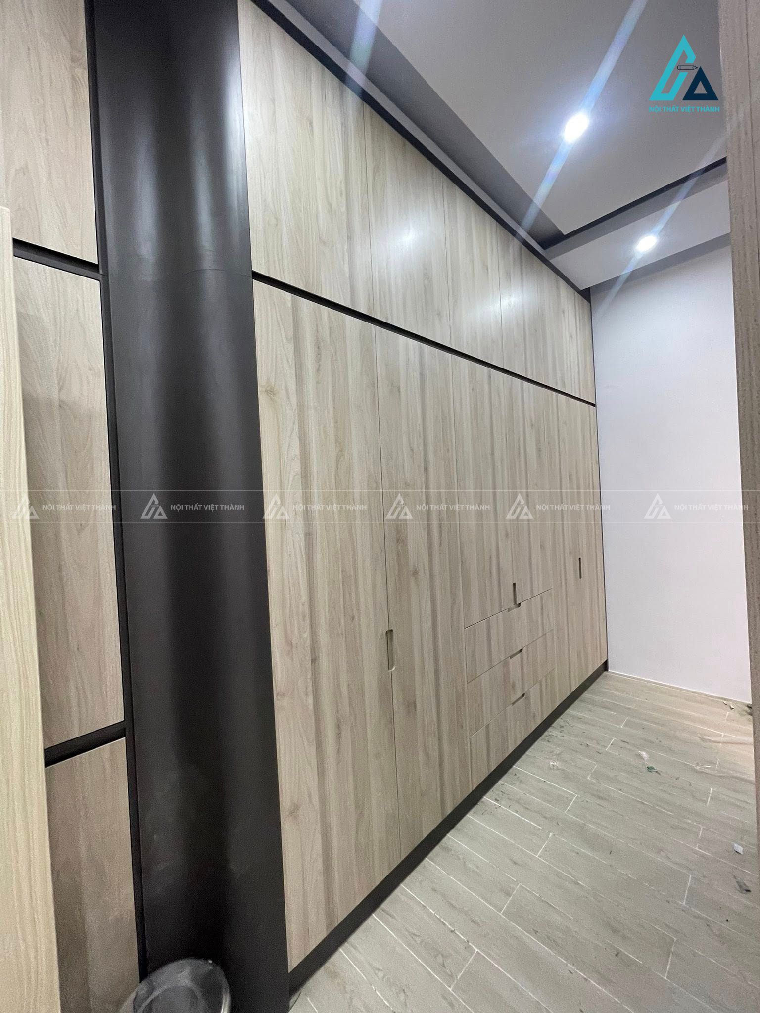 Thiết kế thi công nội thất nhà phố cô Kim Quyên Chơn Thành Bình Phước 3