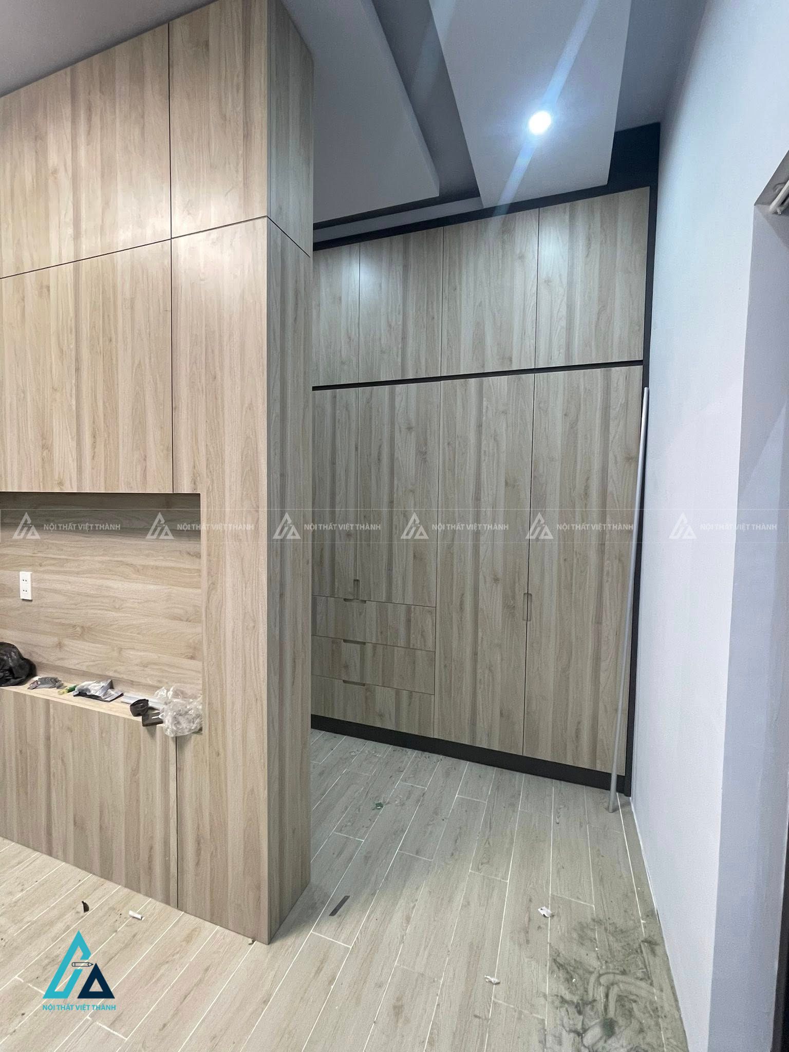 Thiết kế thi công nội thất nhà phố cô Kim Quyên Chơn Thành Bình Phước 8