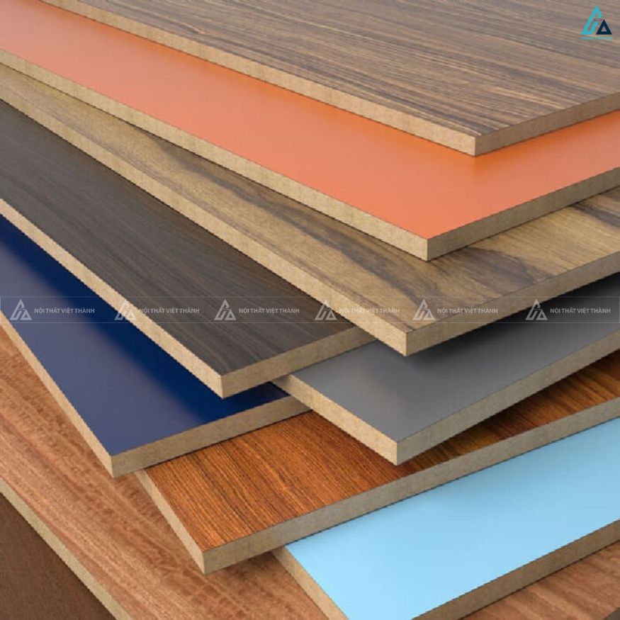 Gỗ MDF phủ Melamine đa dạng màu sắc