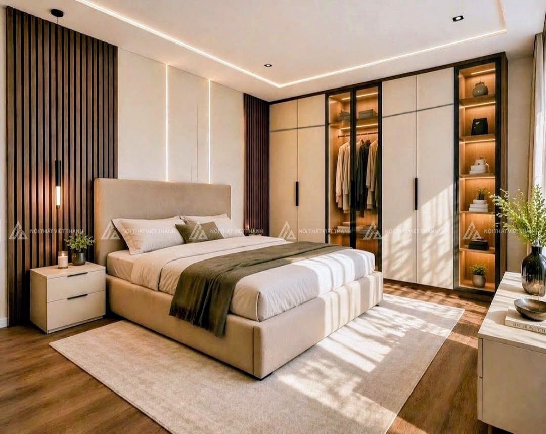 Nội thất phòng ngủ chung cư căn hộ 70m2