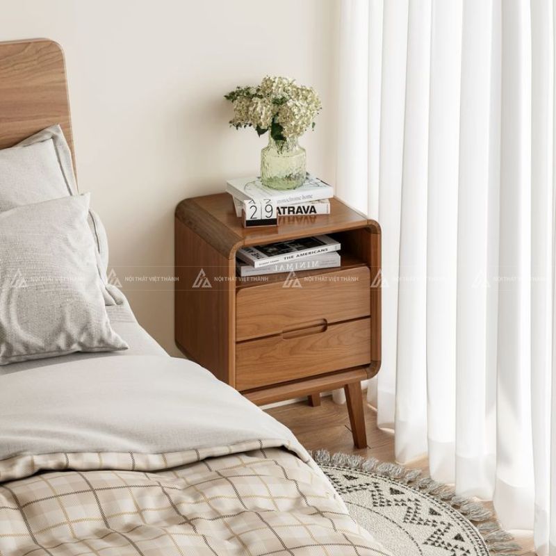Tủ đầu giường tối giản cho phòng ngủ tiện nghi