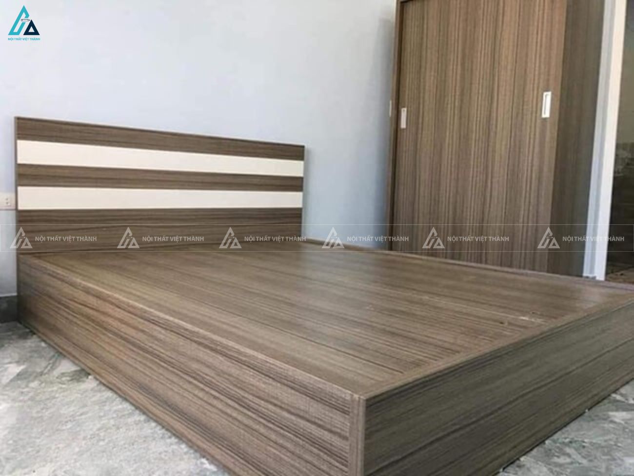 Mẫu giường ngủ gỗ công nghiệp tối giản phù hợp mọi không gian sống 3