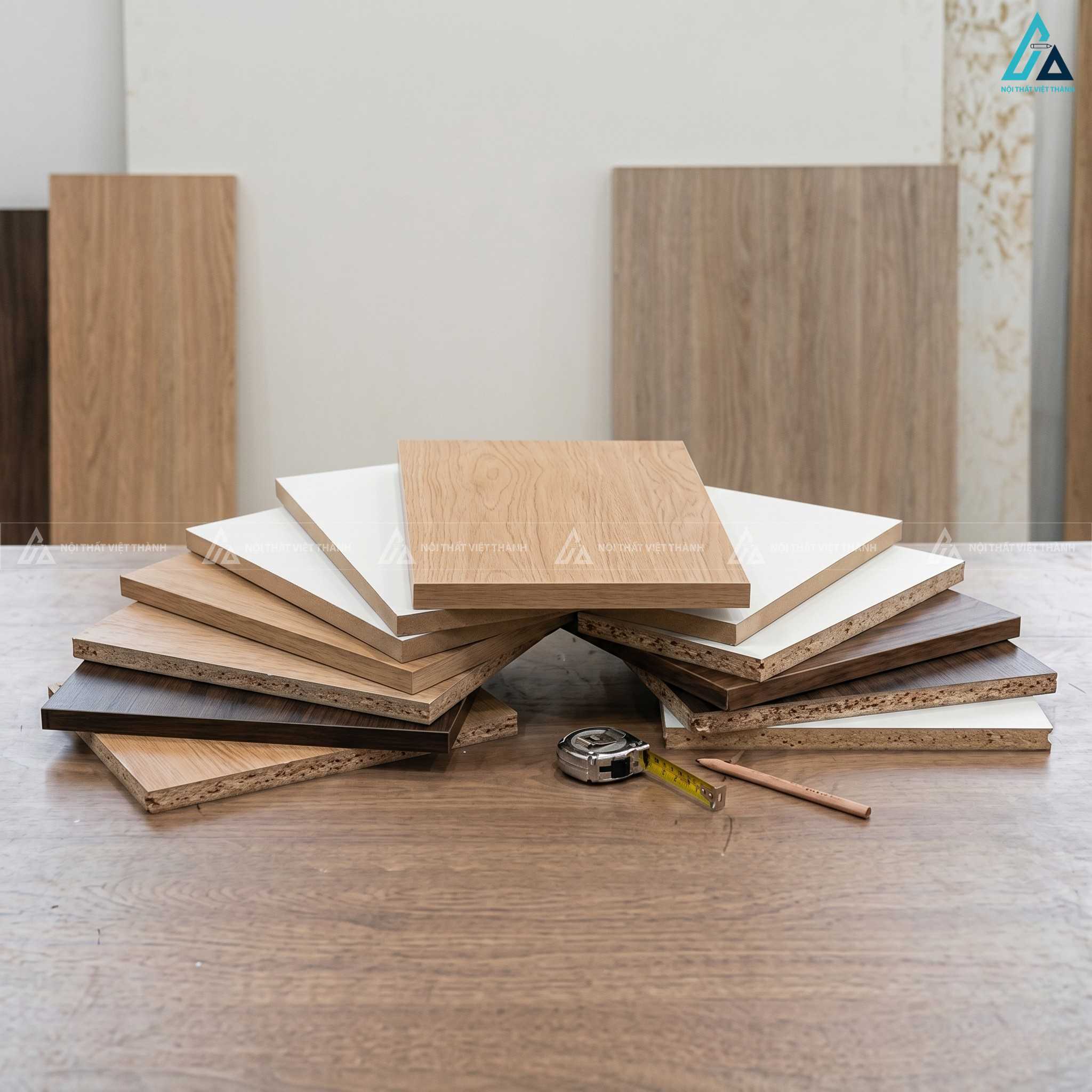 Mẫu gỗ công nghiệp phổ biến hiện nay