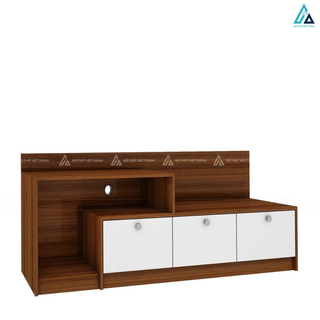 Kệ tivi gỗ công nghiệp thiết kế ngăn kéo thông minh sang trọng 4