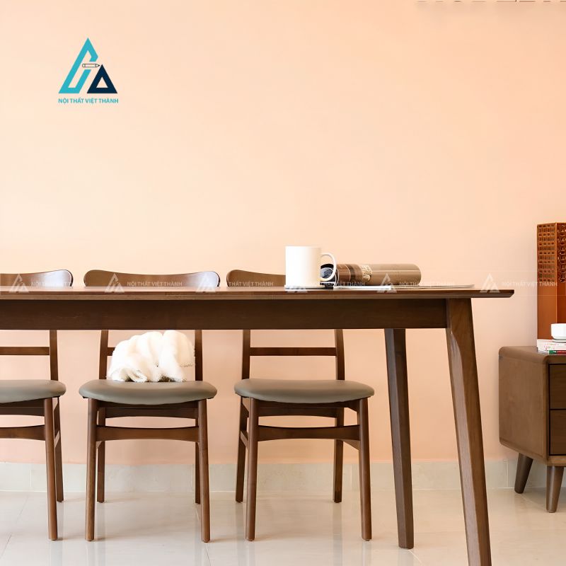 Bộ bàn ăn thiết kế thanh thoát cho không gian bếp hiện đại 2