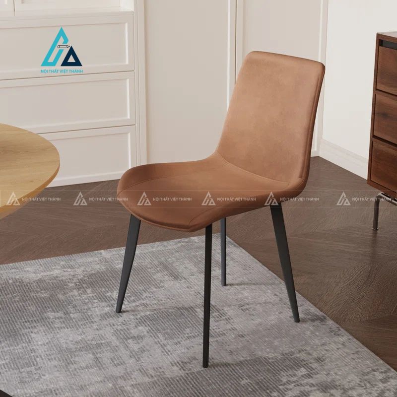 Bộ bàn ăn hiện đại với thiết kế oval tinh tế và sang trọng 2