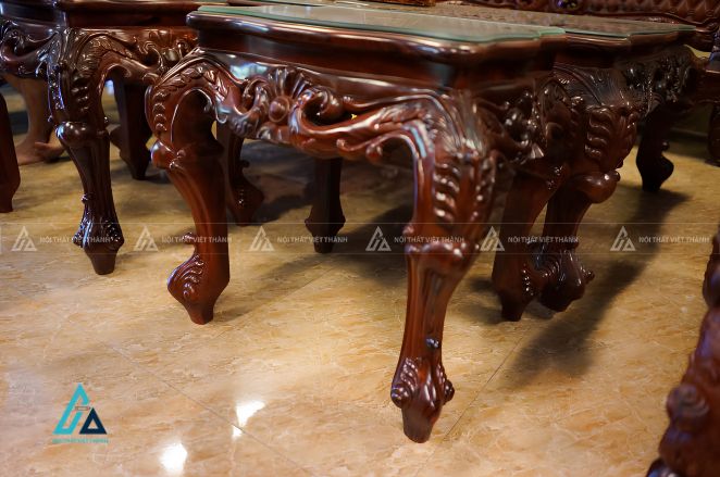 Bộ salon chạm khắc sang trọng nâng tầm đẳng cấp phòng khách 3