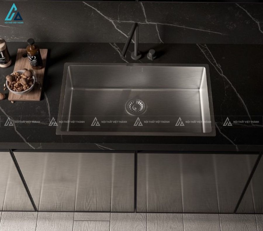 Mẫu tủ bếp mdf thiết kế tối giản đẳng cấp cho không gian nhà bếp 1