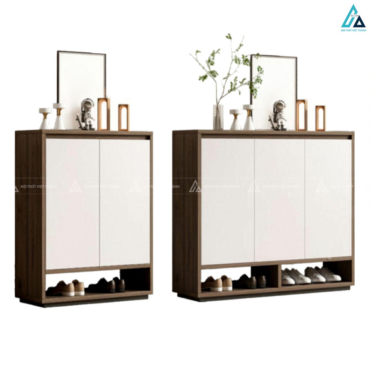 Tủ giày dép hiện đại bốn cánh tinh tế cho không gian sống 3