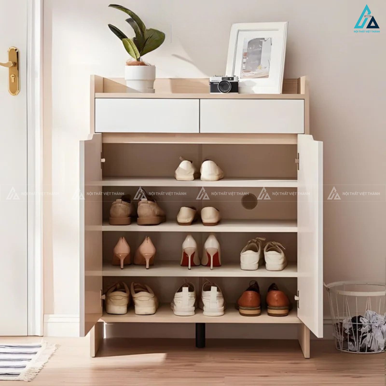 Tủ giày dép đa năng kiểu dáng nhỏ gọn tối ưu không gian sống 2