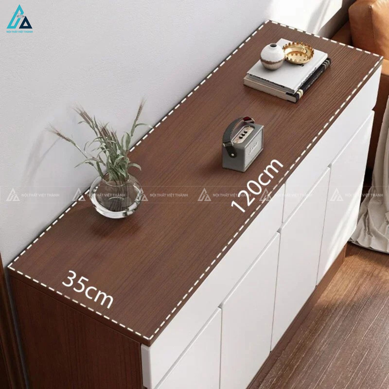 Tủ giày dép đa năng kèm móc treo đồ tiện lợi cho lối vào nhà 4