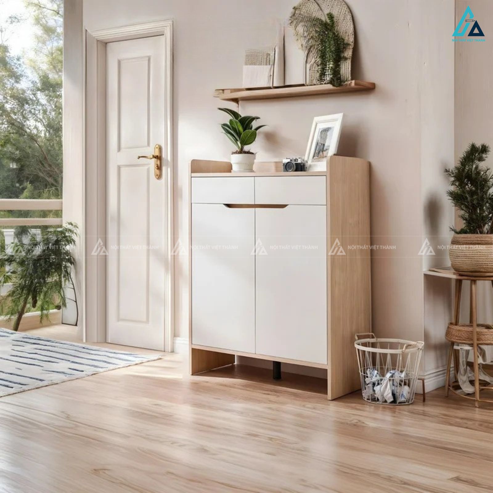 Tủ giày dép đa năng kiểu dáng nhỏ gọn tối ưu không gian sống