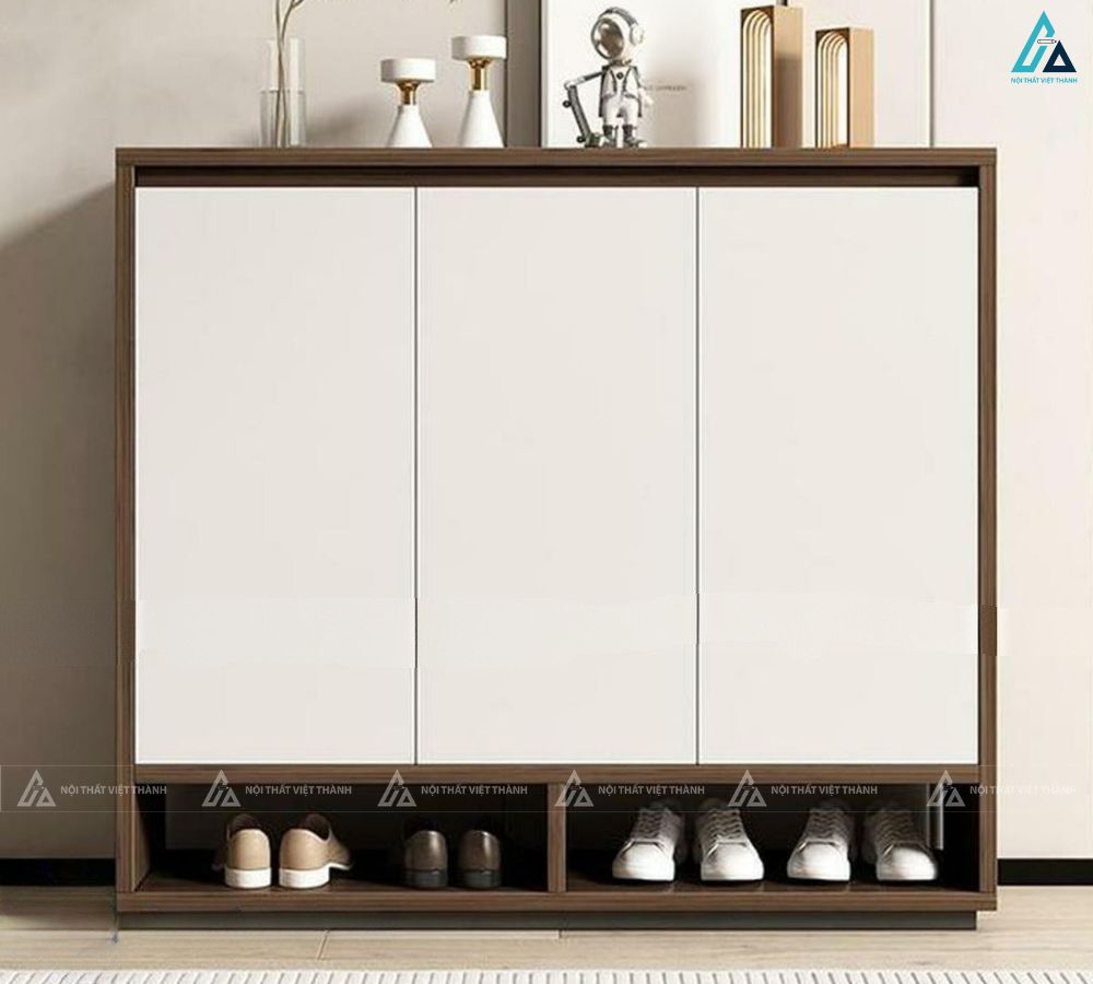 Tủ giày dép hiện đại bốn cánh tinh tế cho không gian sống 1