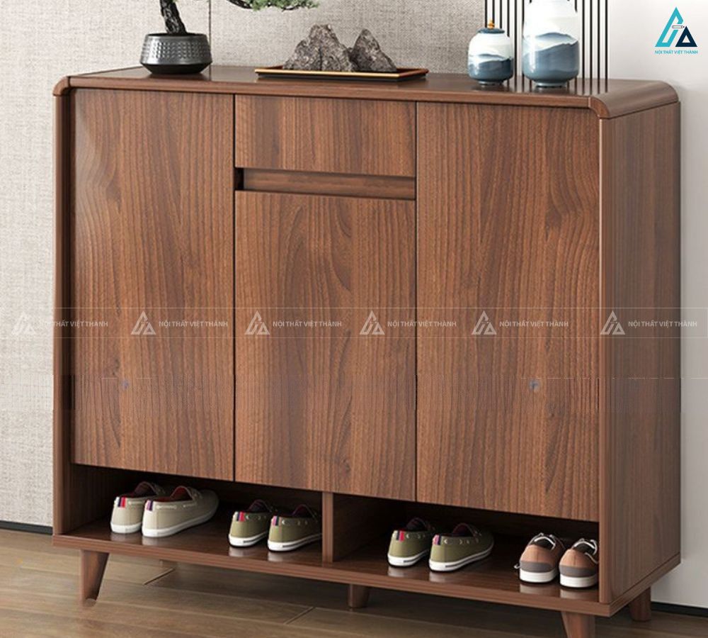 Mẫu tủ giày thông minh nhiều ngăn lưu trữ tiện lợi cho lối ra vào 5