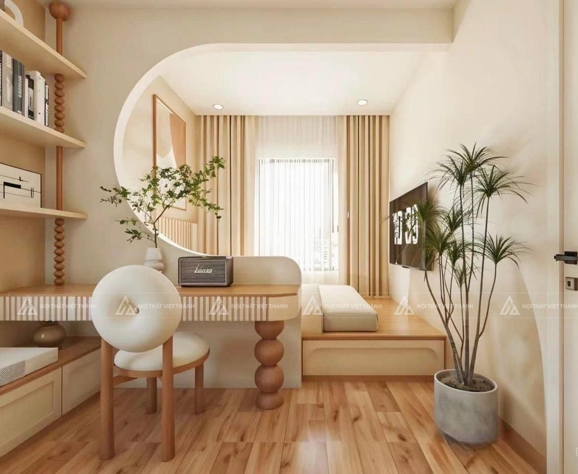 Nội thất chung cư căn hộ phong cách Hàn Quốc đa năng