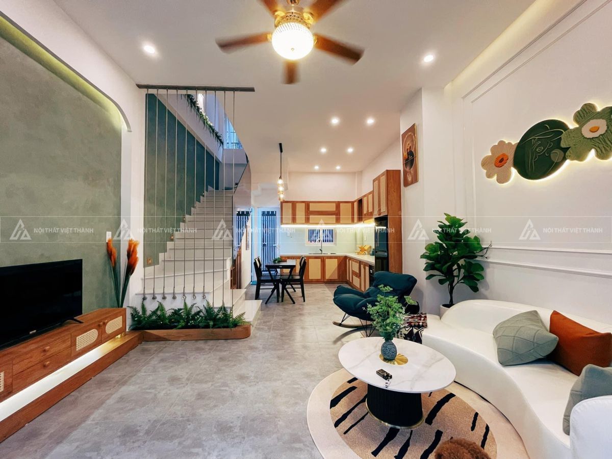 Full nội thất nhà ống đầy đủ công năng