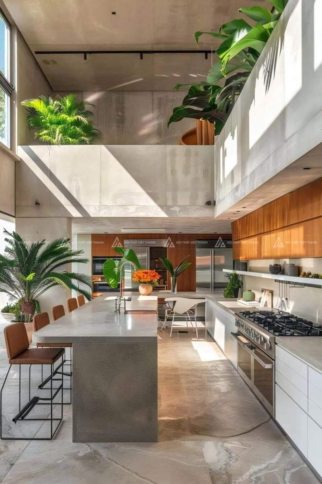 Mẫu nội thất nhà ống 60m2-80m2