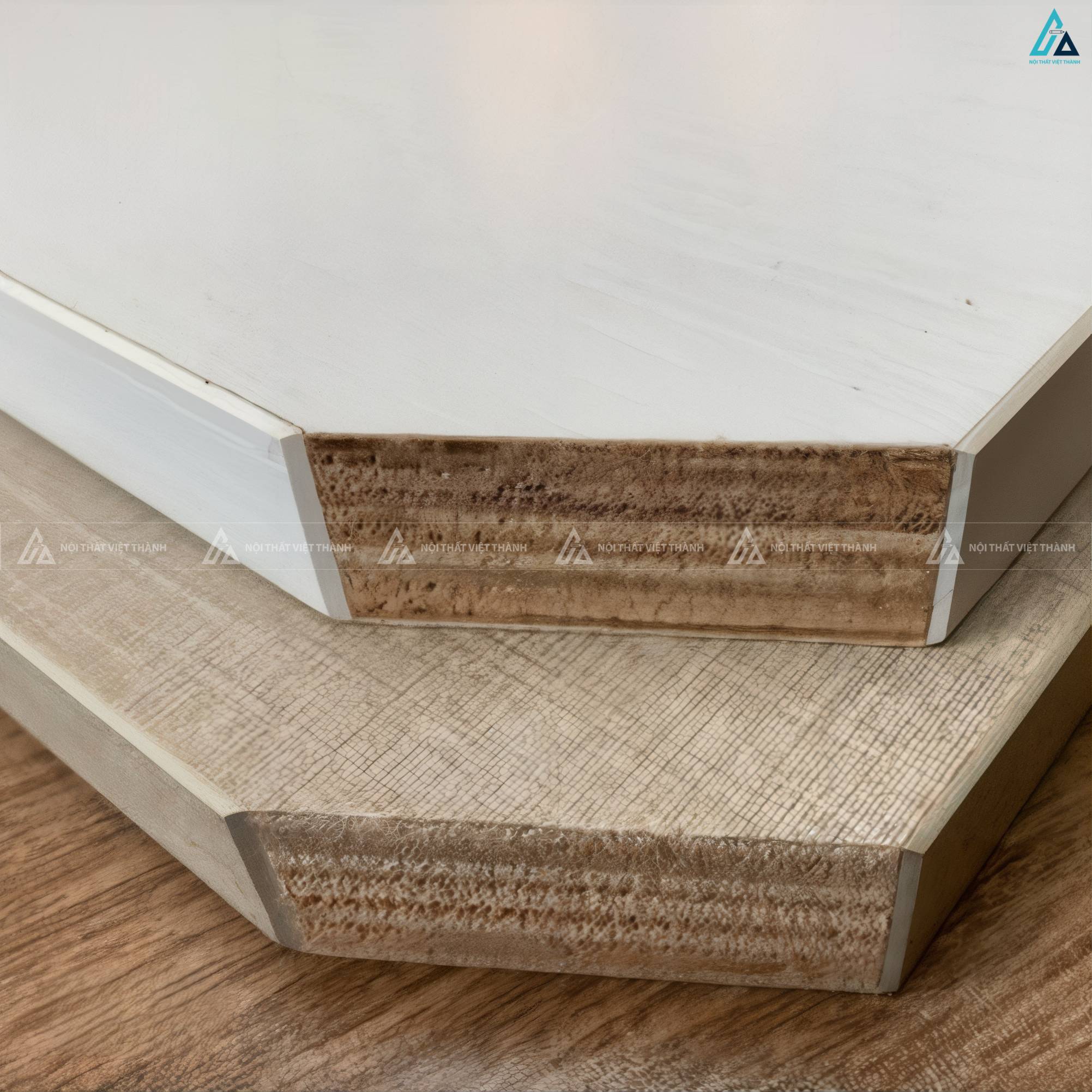 Gỗ Plywood xếp lớp kết hợp bề mặt Laminate dày dặn