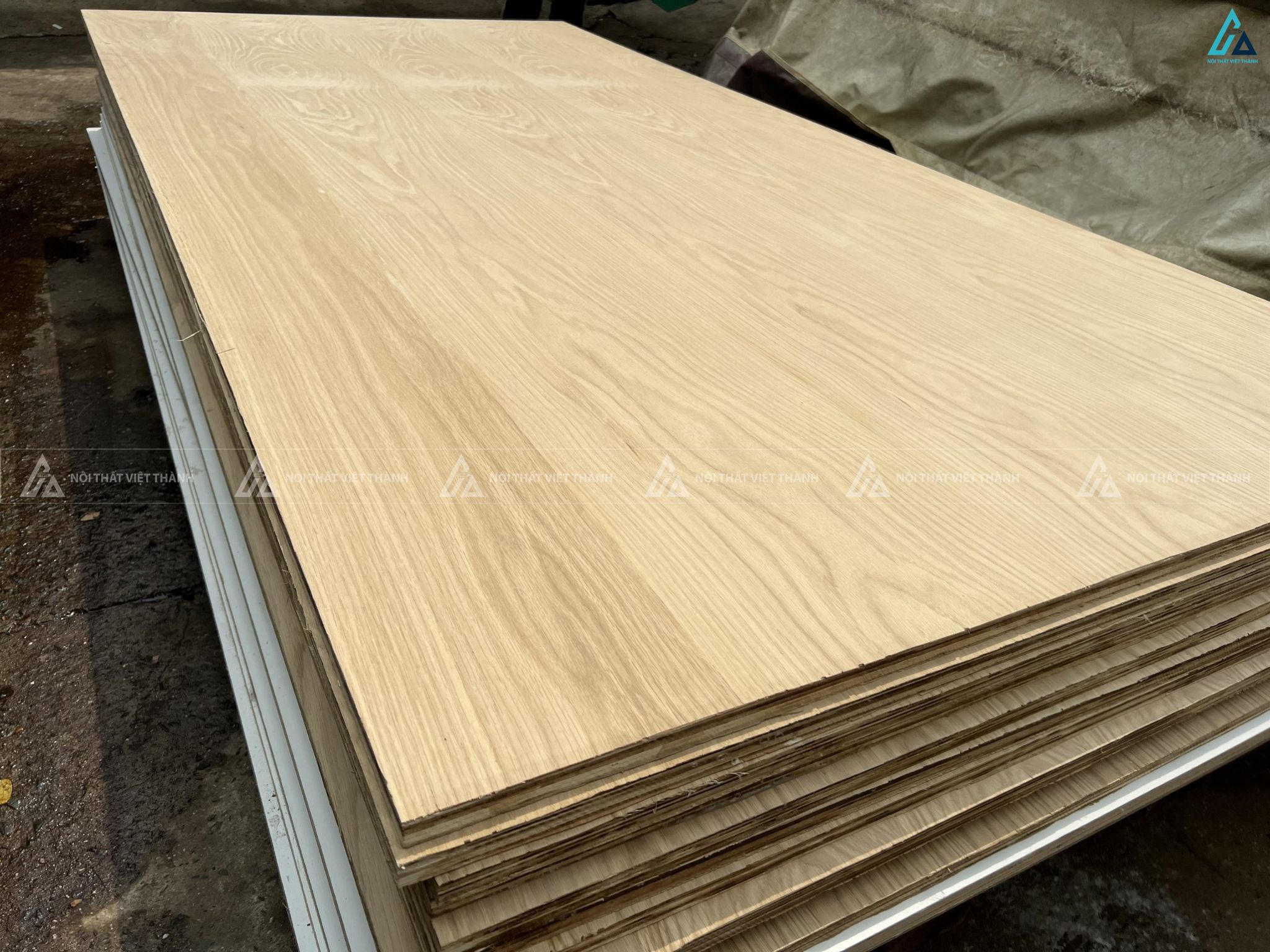Gỗ Plywood dẻo dai dán bề mặt Veneer tự nhiên