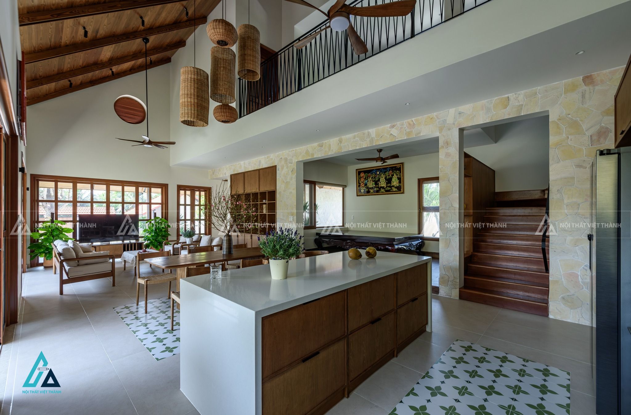 Thi công nội thất biệt thự anh Lương Trảng Dài Đồng Nai 11