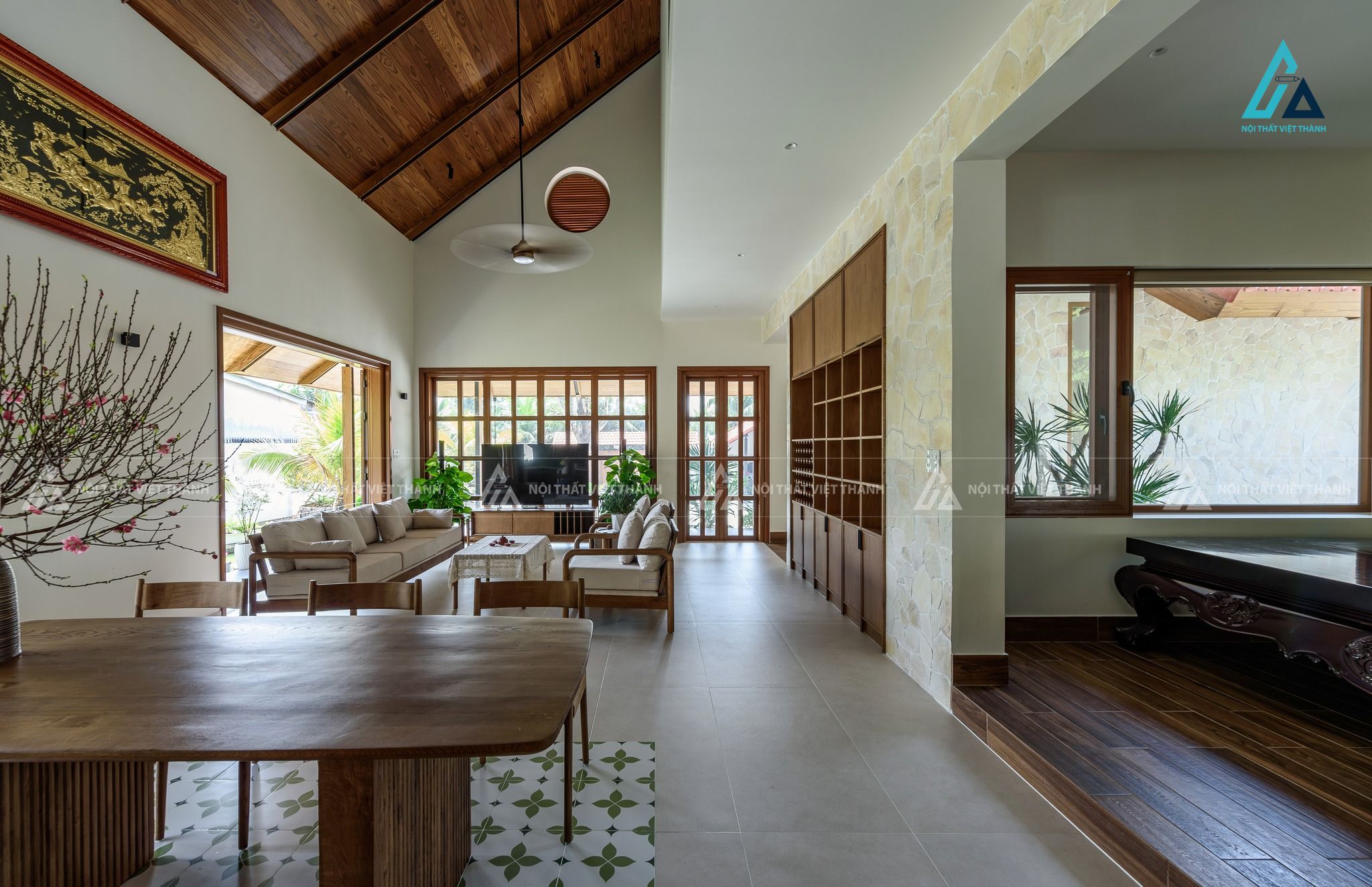 Thi công nội thất biệt thự anh Lương Trảng Dài Đồng Nai 10