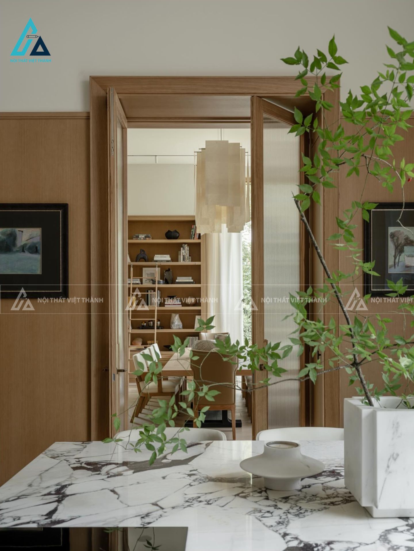 Thi công nội thất biệt thự chị Thi Long Chữ Tây Ninh 2