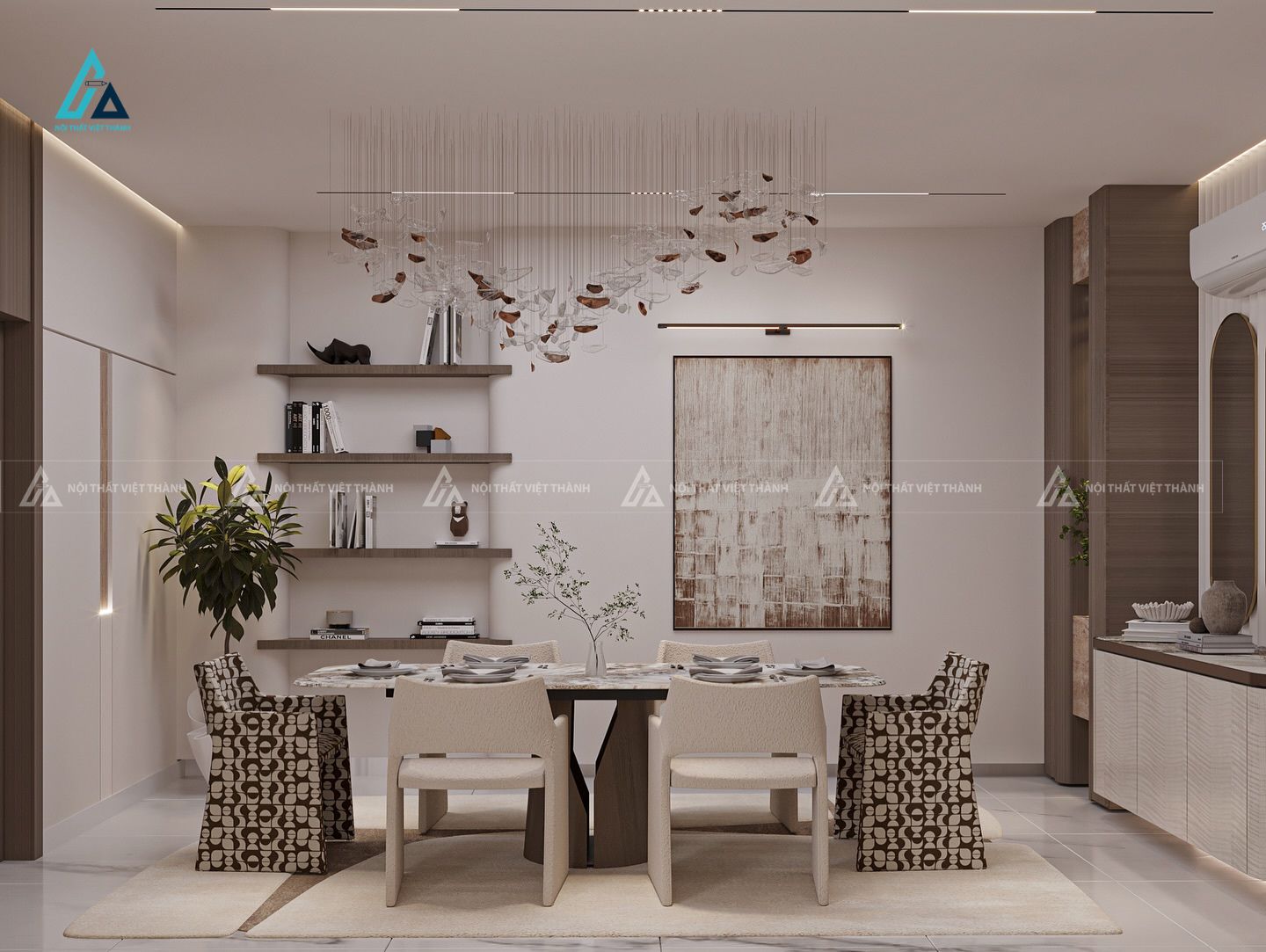 Thi công nội thất biệt thự cô Hồng Nghi Hậu Mỹ Đồng Tháp 3