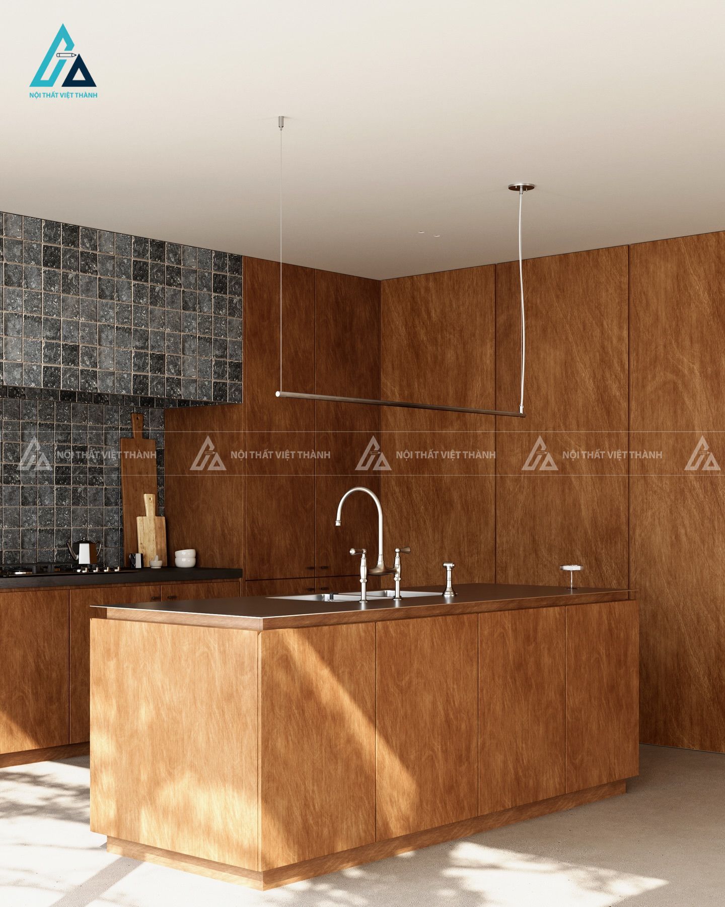 Thi công nội thất biệt thự ông Mạnh Tân Vĩnh Lộc Hồ Chí Minh 9