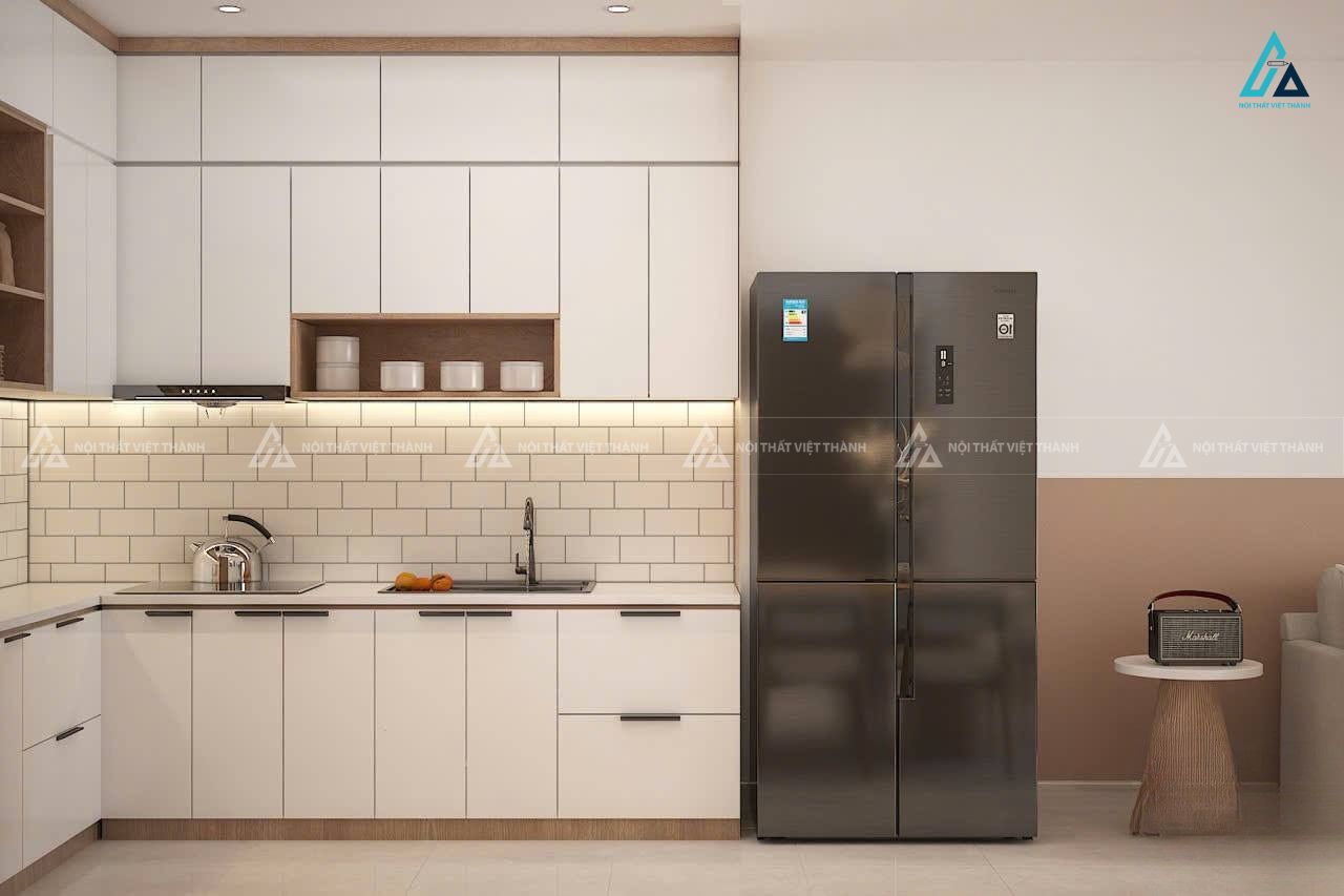 Thi công nội thất nhà bếp căn hộ anh Uy Bà Điểm Hồ Chí Minh 2