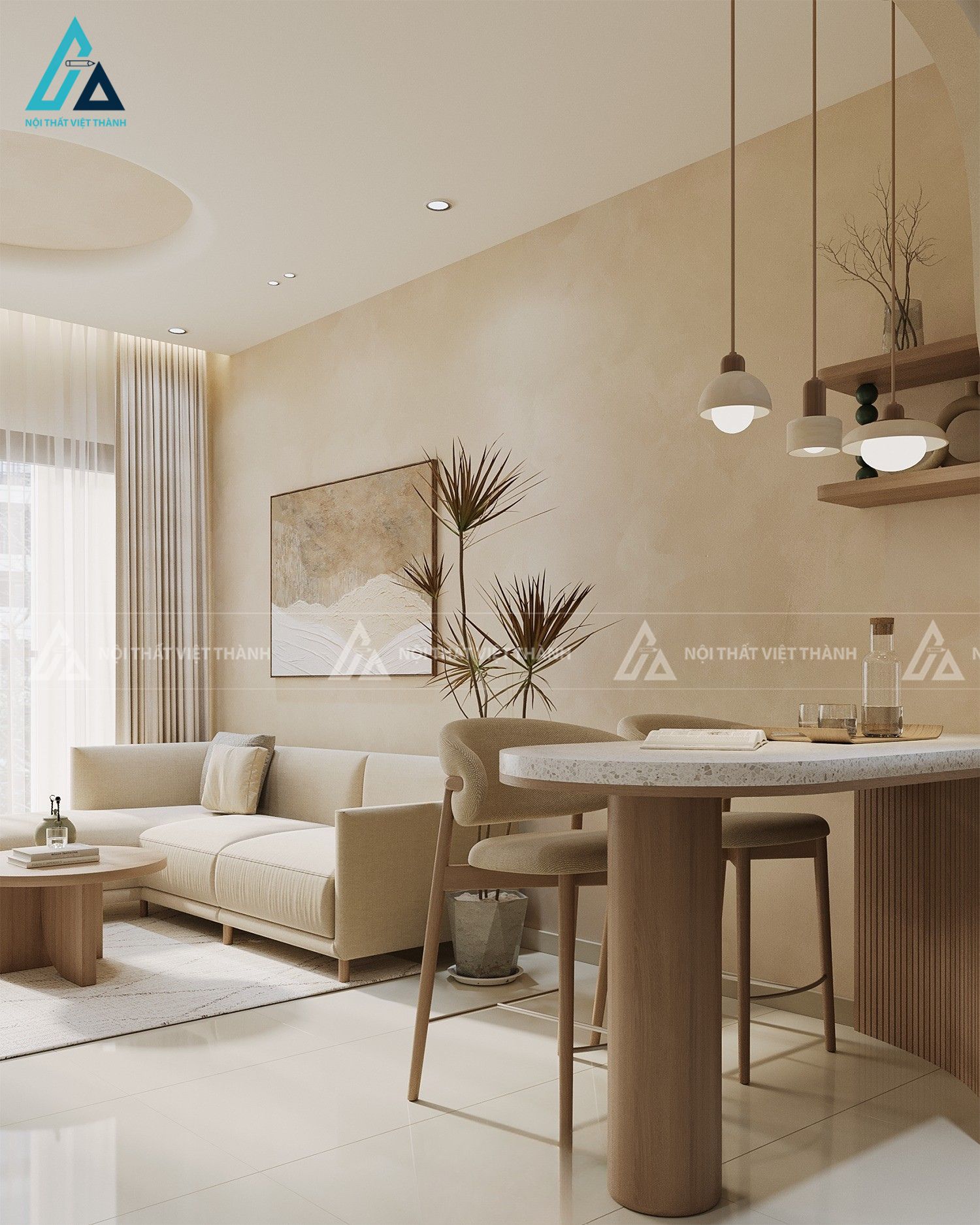 Thi công nội thất nhà bếp chú Quang Vinh Bình Tân Hồ Chí Minh 5