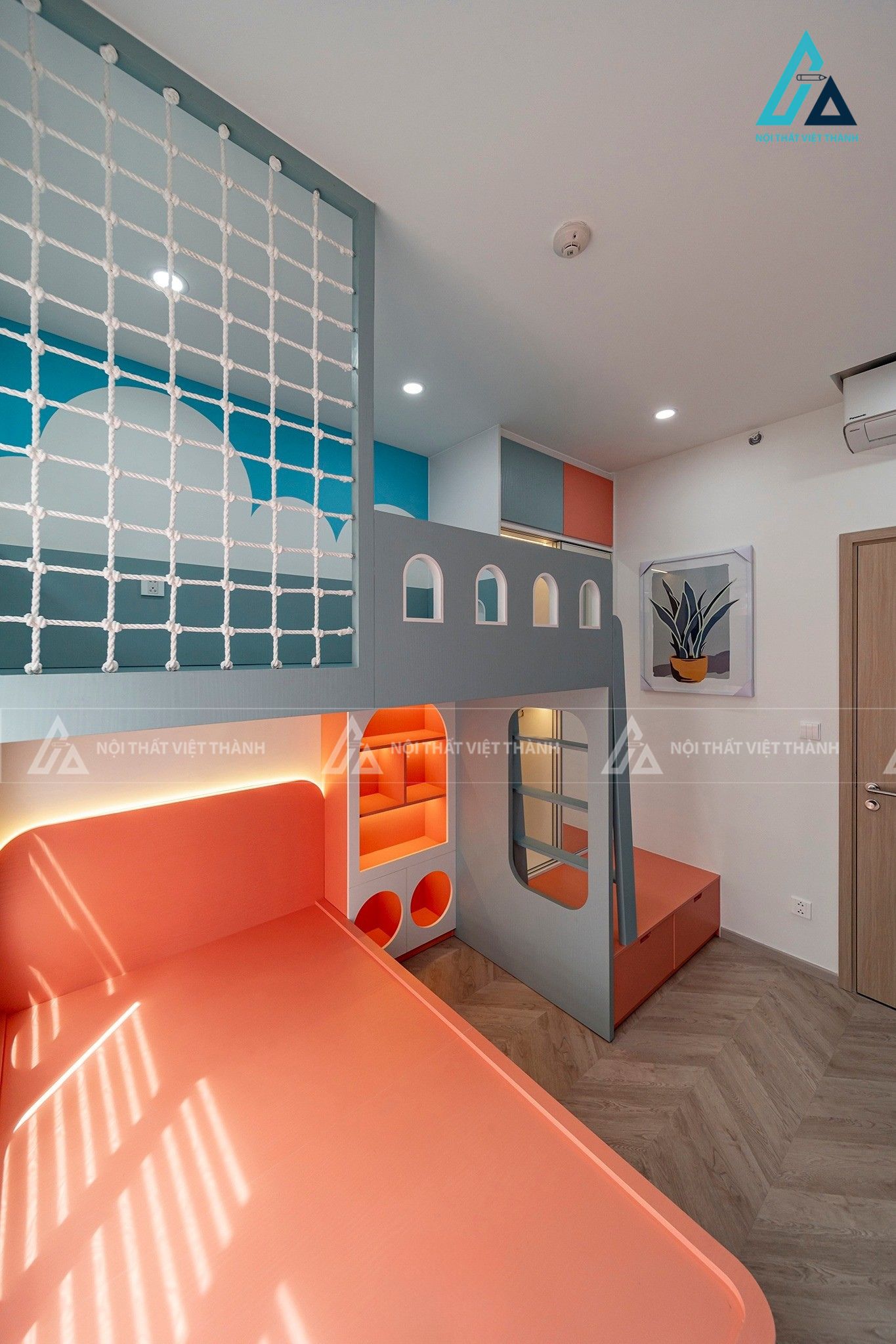 Thi công nội thất phòng trẻ em chị Thơ Long Hòa Hồ Chí Minh 6